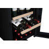  Temperature-controlled cellar LS38BLACK 38 Bottles - La Sommelière