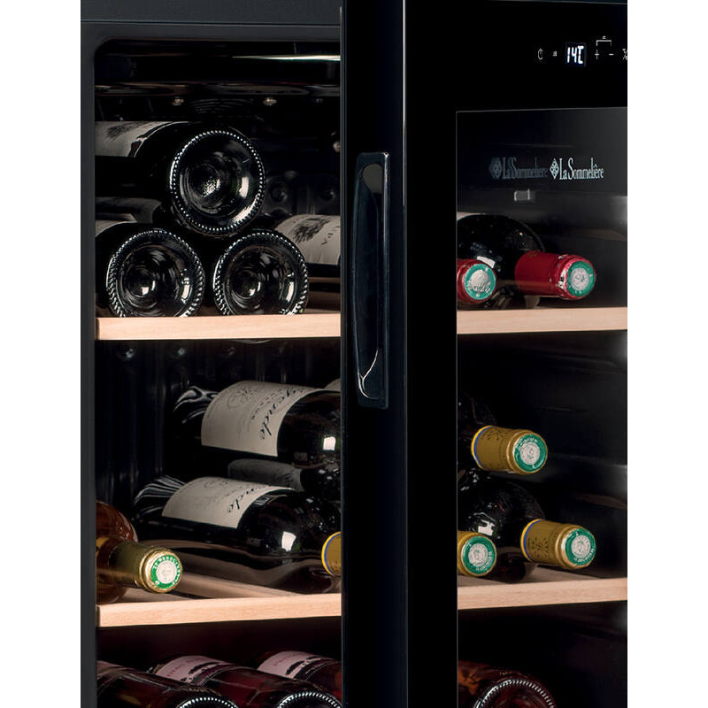 Weinkühlschrank La Sommelière LS36BLACK - 36 Flaschen - Elegant und Kompakt
