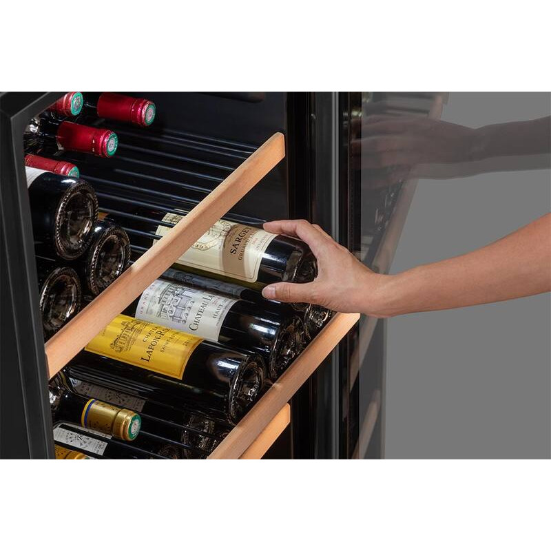 Weinkellerregal aus Metall und Holzfront CLASERVICE01 - La Sommelière